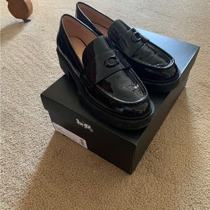 Coach Loafers Patent Leather